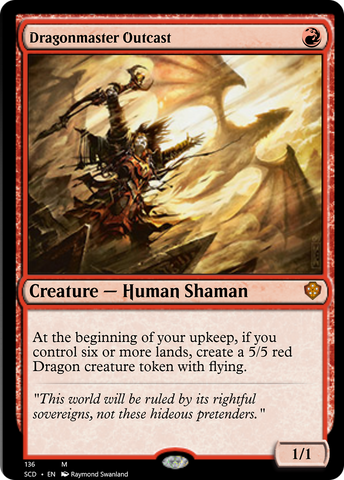 Exilé maître draconique [Decks Commander de départ]