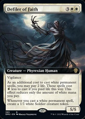Profanateur de la foi (Illustration étendue) [Dominaria Uni]