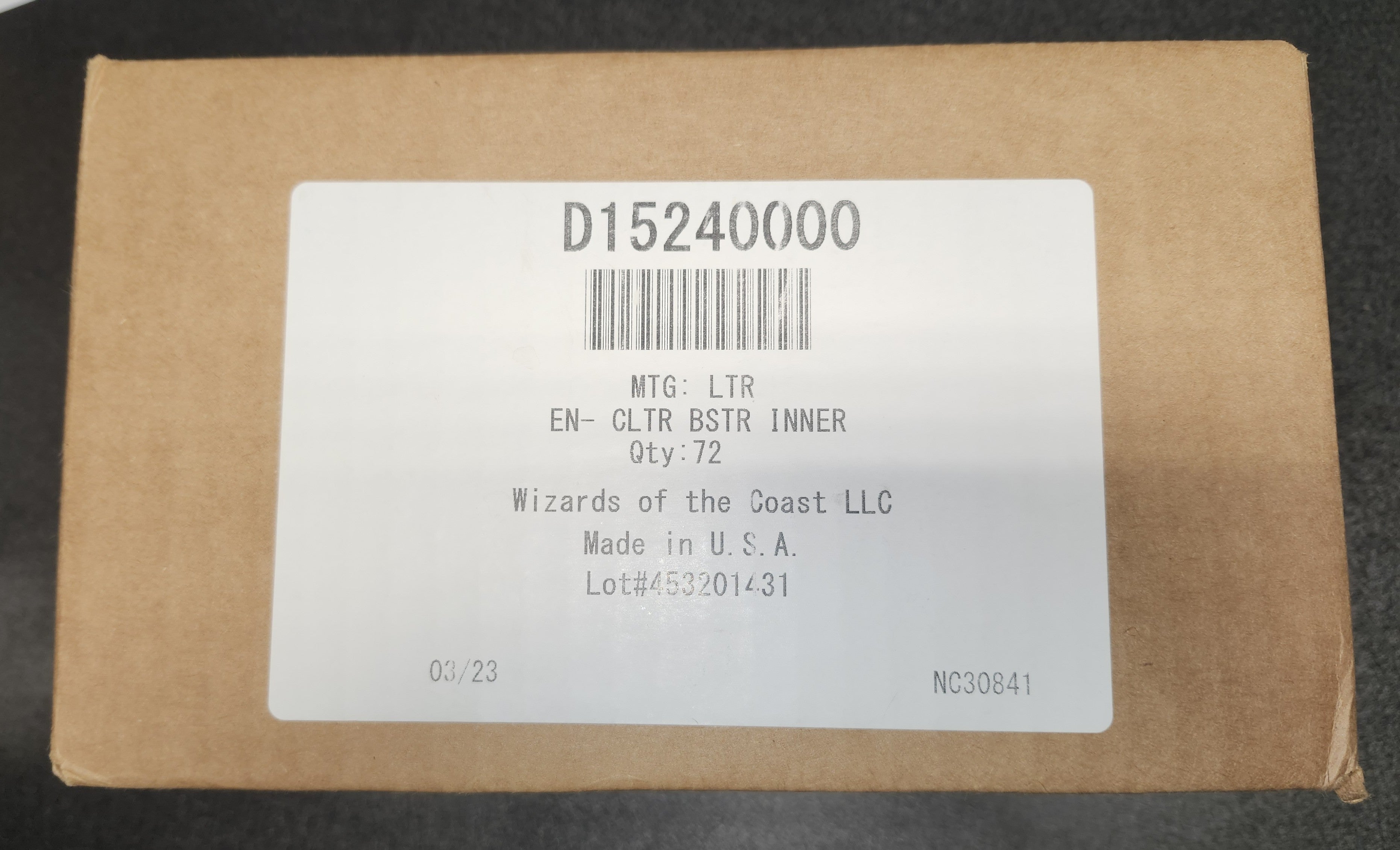 The Lord of the Rings: Tales of Middle-earth - Collector Booster Case