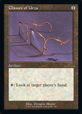 Lunettes d'Urza (Rétro) [Édition 30e Anniversaire]