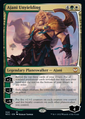 Ajani Inflexible [Commander Les rues de la Nouvelle-Capenna]