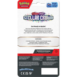 Scarlet & Violet: Stellar Crown - Premium Checklane Blister [Roaring Moon]