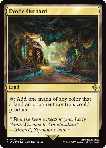 Exotic Orchard (Surge Foil) [FINAL FANTASY Commander]