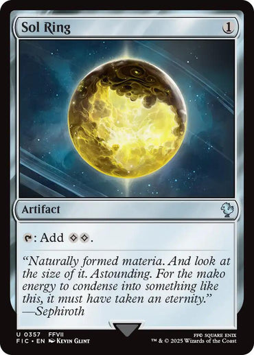 Sol Ring (0357) (Surge Foil) [FINAL FANTASY Commander]