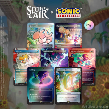 Secret Lair x Sonic the Hedgehog (Chasing Adventure - Rainbow Foil)