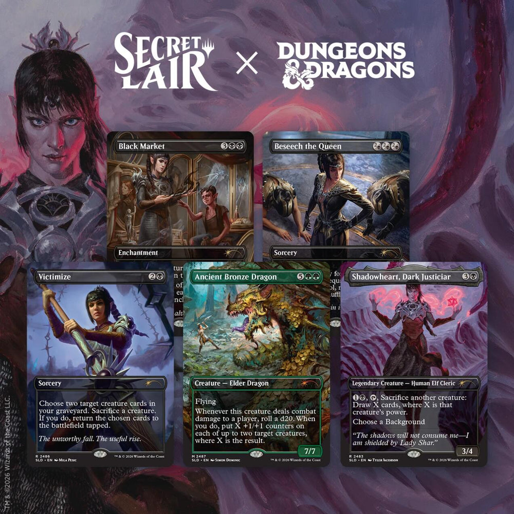 Secret Lair x Dungeons & Dragons: Shadowheart's Devotion (Non-Foil Edition)