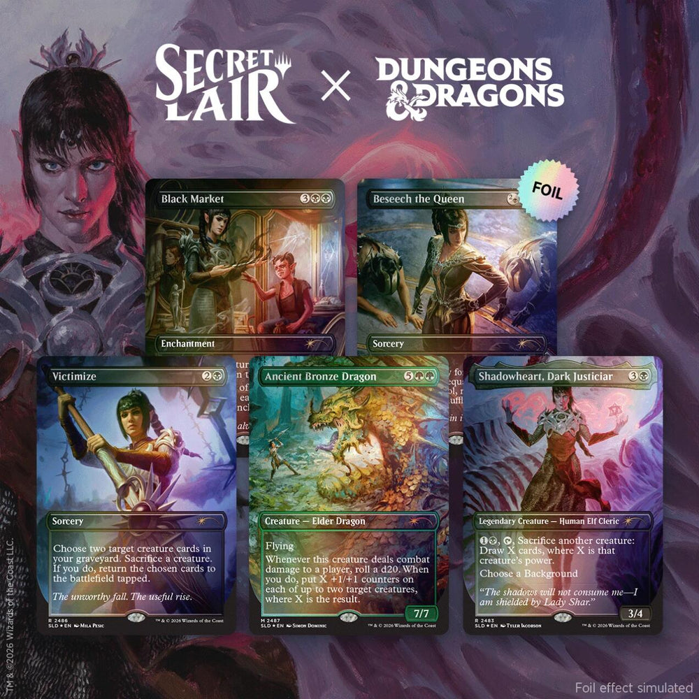 Secret Lair x Dungeons & Dragons: Shadowheart's Devotion (Foil Edition)