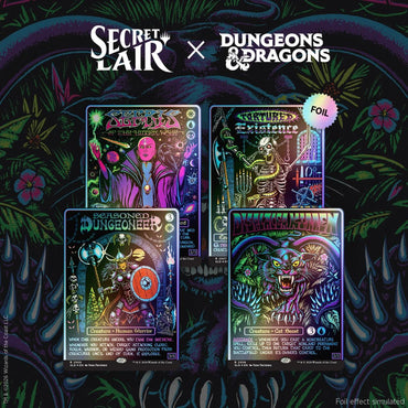 Secret Lair x Dungeons & Dragons: Black Lights & Dark Dungeons (Foil Edition)