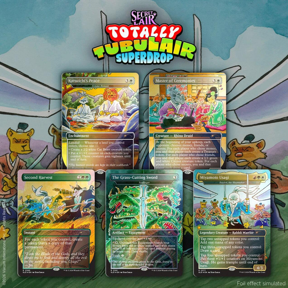 Secret Lair: Drop Series - Featuring: Stan Sakai (Traditional Foil Edition)