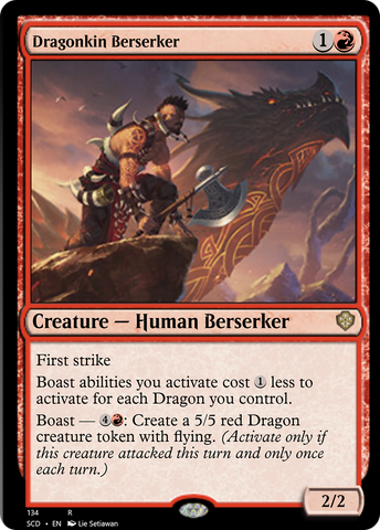 Berserker draconide [Decks de commandant de départ]