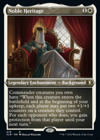 Noble lignage (gravure à l'acide) [Commander Legends : Battle for Baldur's Gate]
