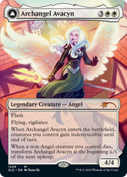 Archange Avacyn // Avacyn, la purificatrice (Commandant de présentation) (Sans bordure) [Secret Lair: De mignonne à brute]