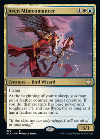 Aven mimeomancien [Commander: Rues de la Nouvelle-Capenna]