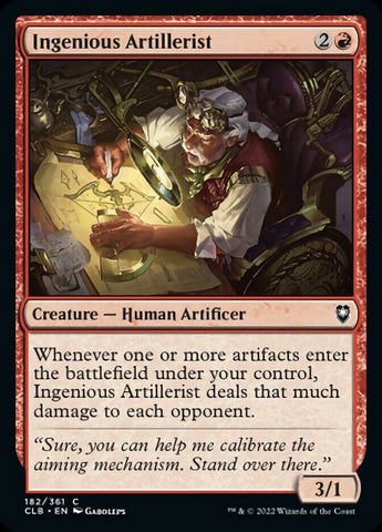 Artilleuse ingénieuse [Commander Legends : Battle for Baldur's Gate]