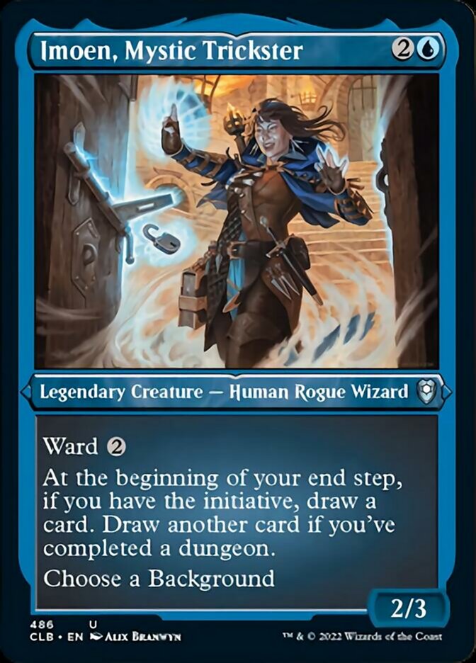 Imoen, Mystic Trickster (Foil Etched) [Commander Legends: Battle for B