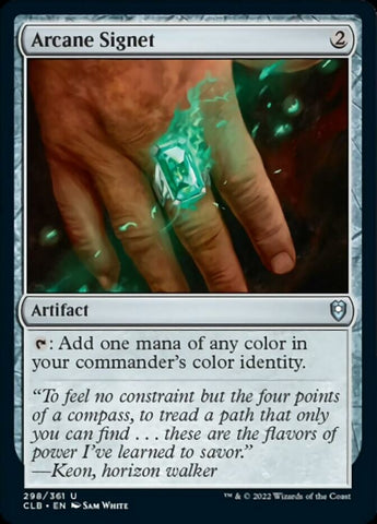Cachet arcanique [Commander Legends : La bataille de la Porte de Baldur]