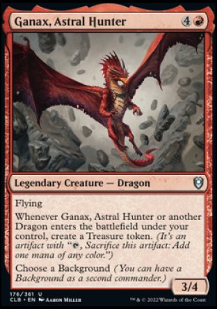 Ganax, Chasseur astral [Commander Legends : La bataille de la Porte de Baldur]