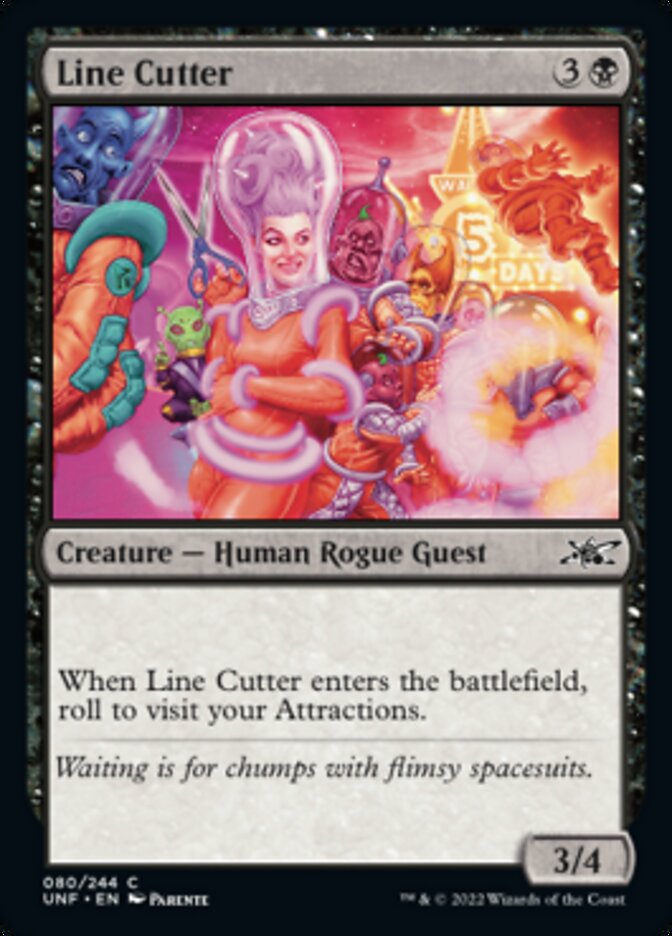 mtg card cutter Line Cutter [Unfinity]