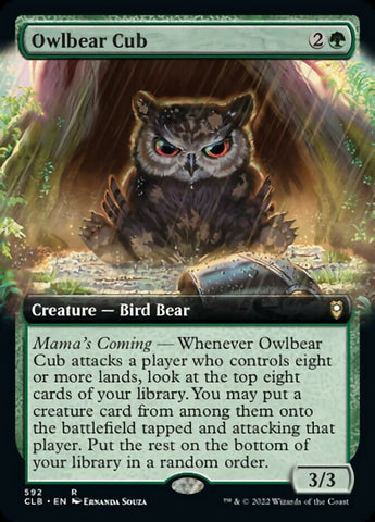 Ourson hibours (Extended Art) [Commander Legends: Battle for Baldur's Gate]
