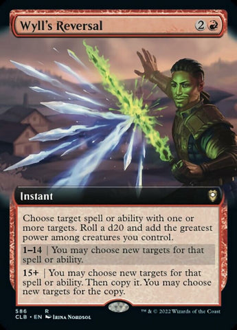Le renversement de Wyll (Extended Art) [Commander Legends: Battle for Baldur's Gate]