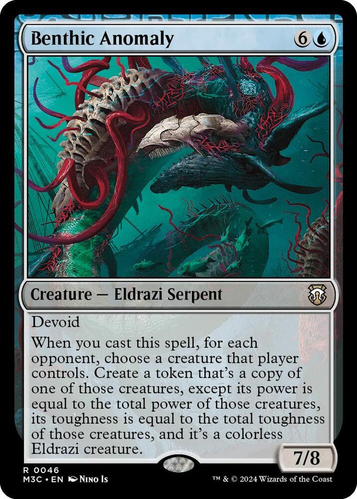 Benthic Anomaly (Ripple Foil) [Modern Horizons 3 Commander]