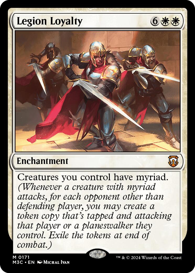 Legion Loyalty (Ripple Foil) [Modern Horizons 3 Commander]