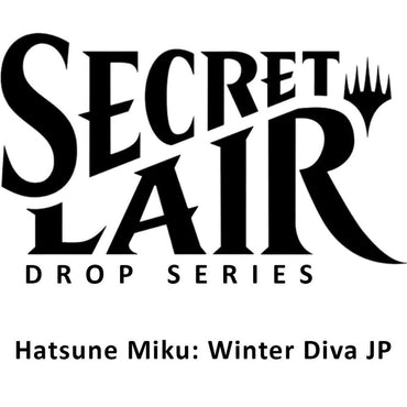 Secret Lair: Drop Series - Secret Lair x Hatsune Miku (Winter Diva - Japanese Rainbow Foil Edition)