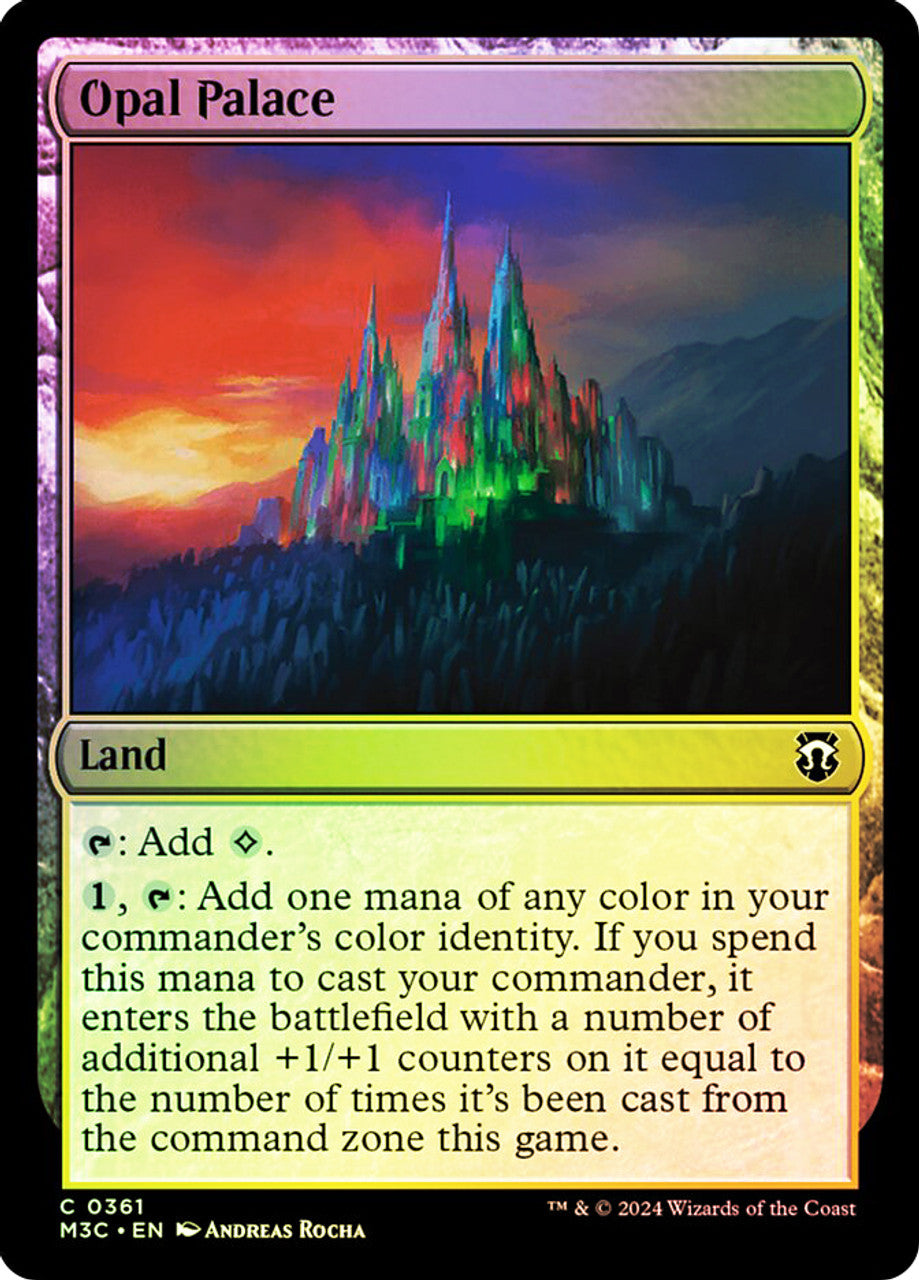 Opal Palace (Ripple Foil) [Modern Horizons 3 Commander]