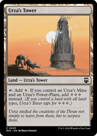 Urza's Tower (Ripple Foil) [Modern Horizons 3 Commander]