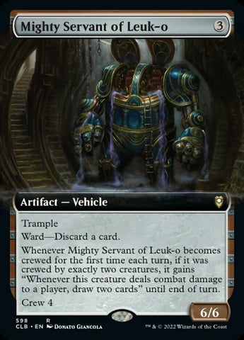 Puissant serviteur de Leuk-o (Extended Art) [Commander Legends: Battle for Baldur's Gate]