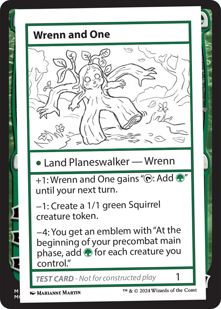 Wrenn and One [Mystery Booster 2 Playtest Cards]