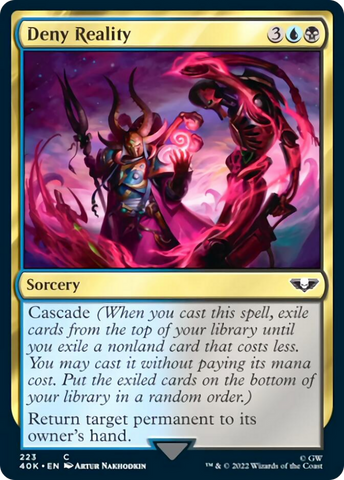 Refuser la réalité (Surge Foil) [Warhammer 40,000]