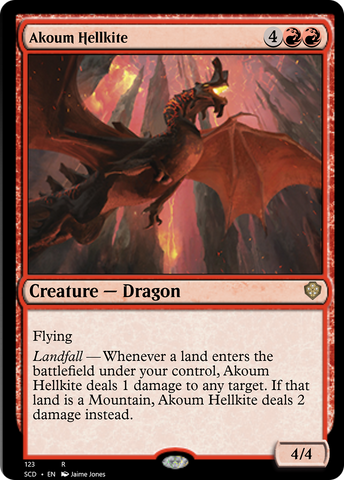 Foudroyeur d'Akoum [Decks de commandant de base]