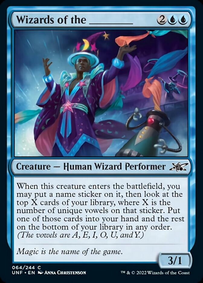 mtg unfinity card gallery Wizards of the _____ [Unfinity]