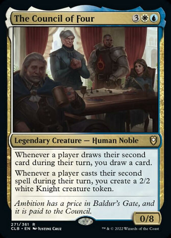 Le Conseil des Quatre [Commander Legends: Battle for Baldur's Gate]