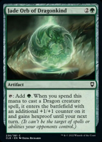 Orbe de jade draconique [Commander Legends : Battle for Baldur's Gate]