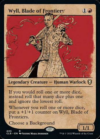 Wyll, lame des frontières (Présentation) [Commander Légendes : la bataille de la Porte de Baldur]