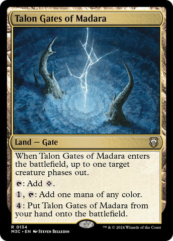 Griffes-talons de Madara (Illustration étendue) (Feuille métallique irisée) [Commander Horizons du Modern 3]