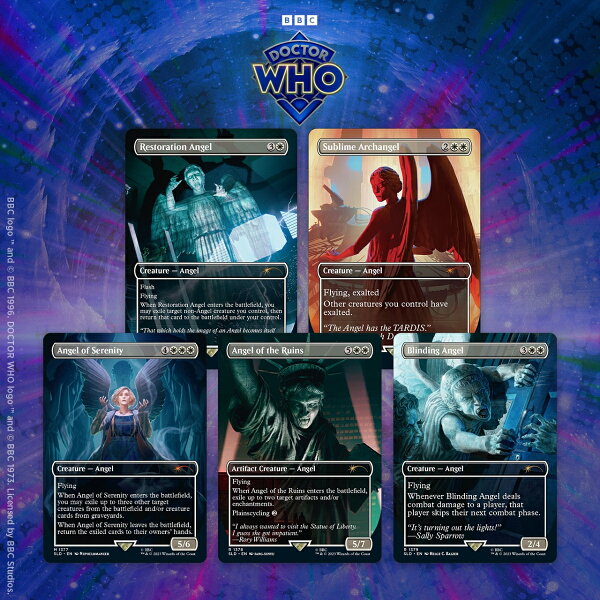 Secret Lair: Drop Series - Secret Lair x Doctor Who (The Weeping Angels - Foil Edition)