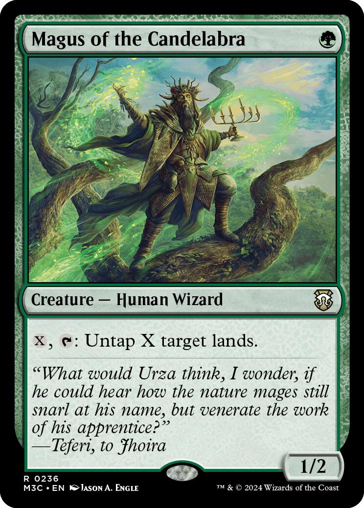 Magus of the Candelabra (Ripple Foil) [Modern Horizons 3 Commander]
