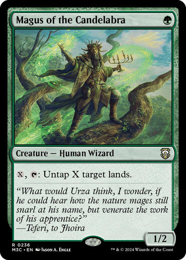 Magus of the Candelabra (Ripple Foil) [Modern Horizons 3 Commander]
